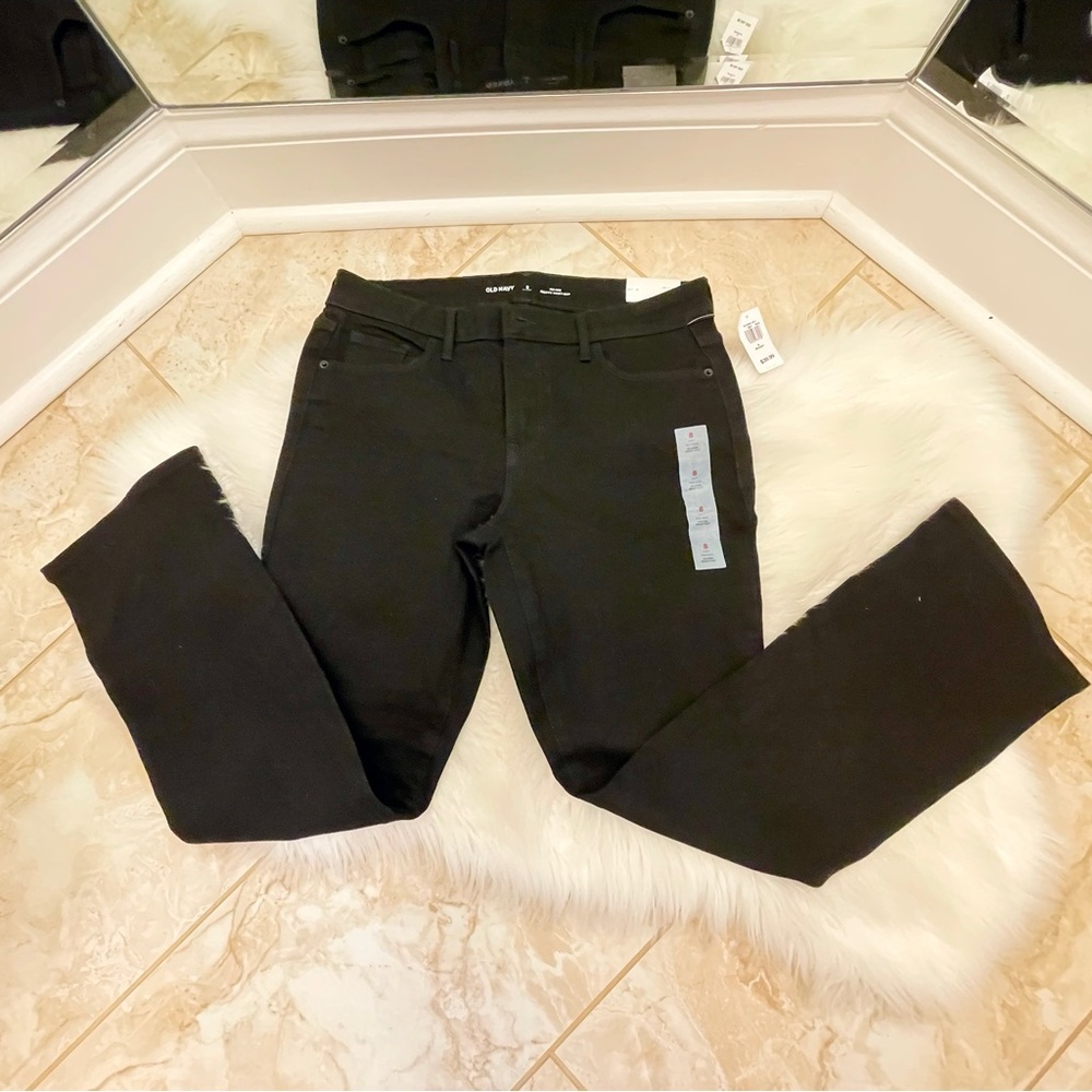 Mid-Rise Boot Cut Jeans